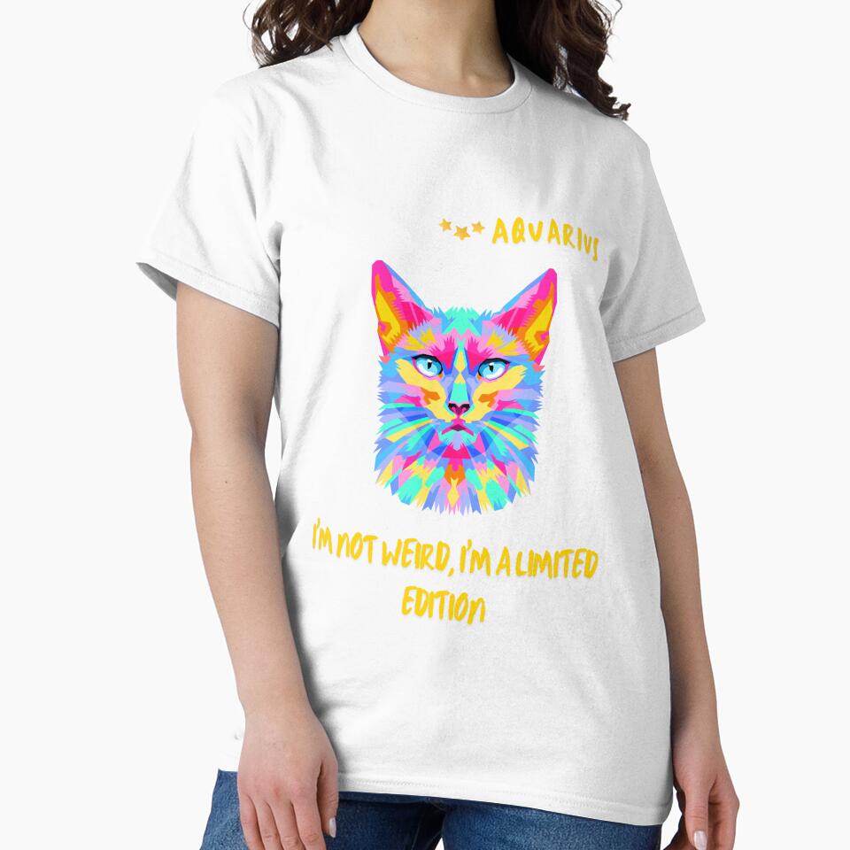 Aquarius Cat - Limited Edition by ContigoART