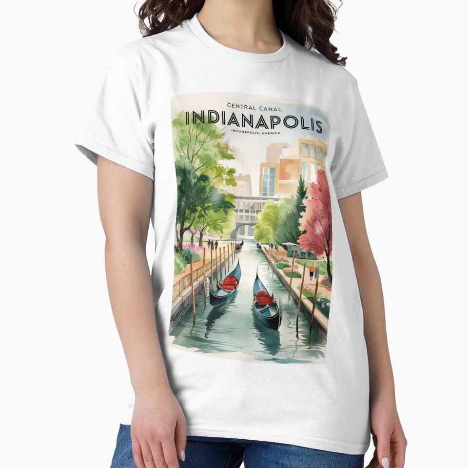 Indianapolis Vintage Travel Poster by TravelerRat