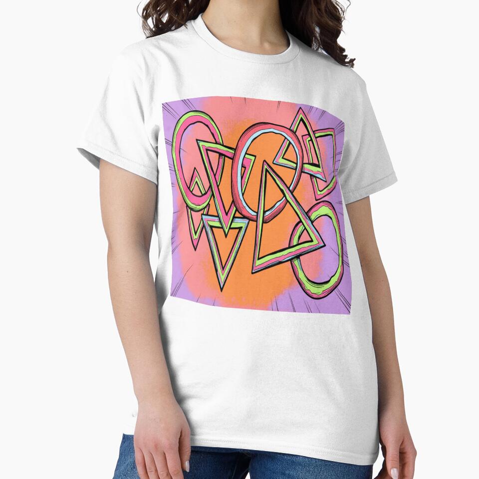 Disorder By Design Color Manga colorful geometric abstract design by SmashingDeals