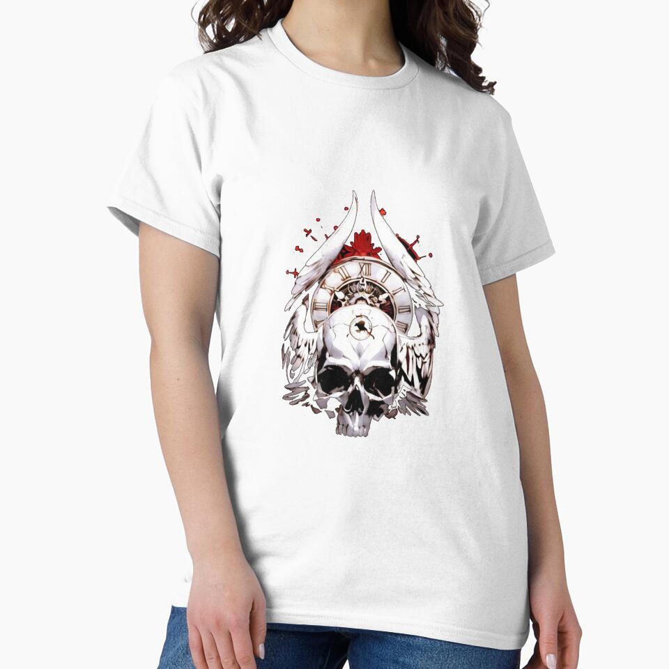 Winged skull and clock by Necropolisband