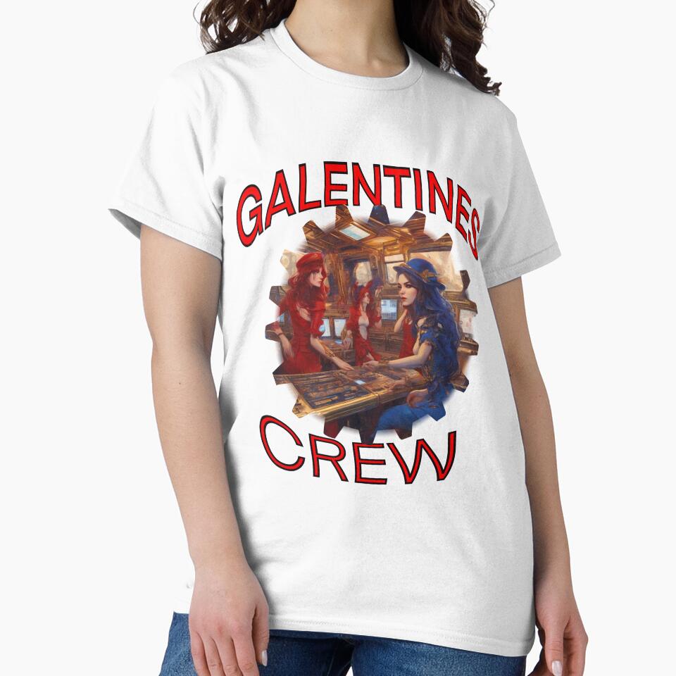 Valentines crew on submarine on Galentines day and Galentines party, gift idea for Galentines day by sailorsam1805