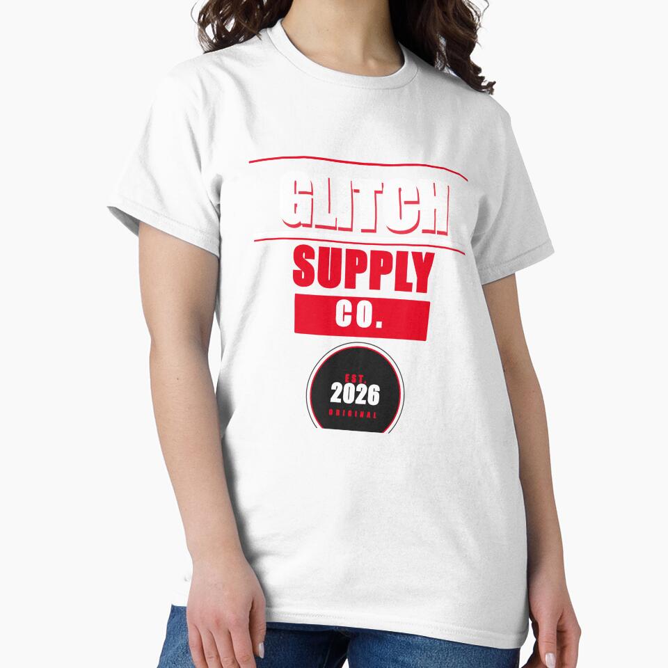 Glitch Supply Co Original Streetwear Brand Graphic by Mega-Shopping