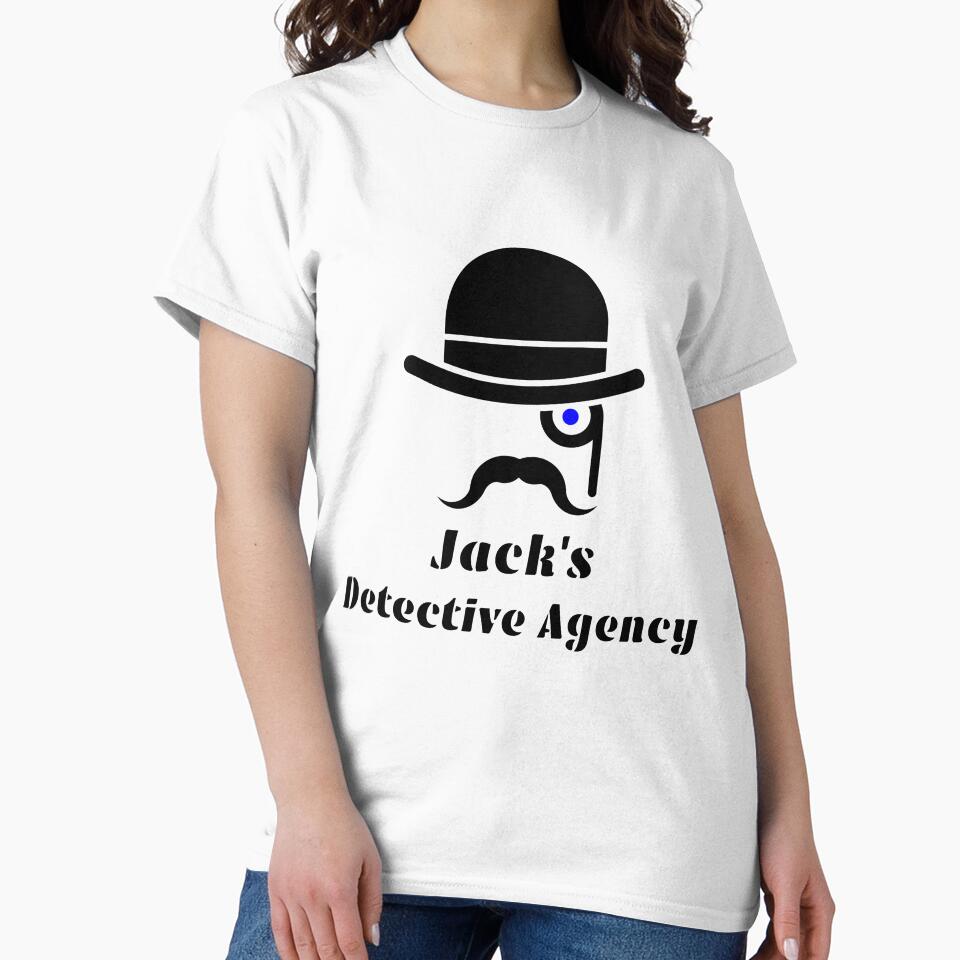 Jack's Detective Agency Logo by Harlequitmix