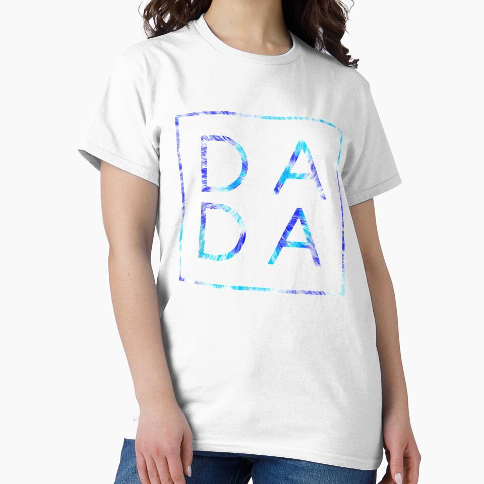 Father's Day For New Dad Dada Coloful Tie Dye Gift by mchargue12