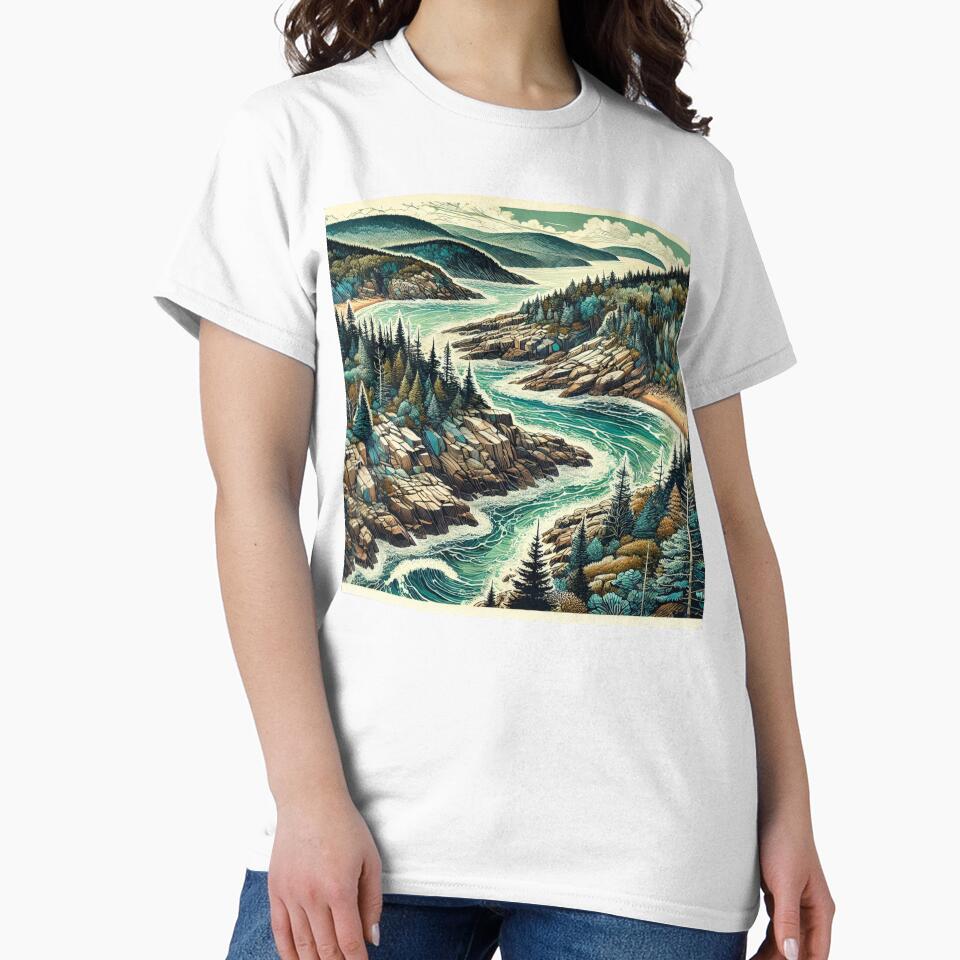National Parks Series #24 – Acadia National Park – Coastal Serenity by Meta2Physical