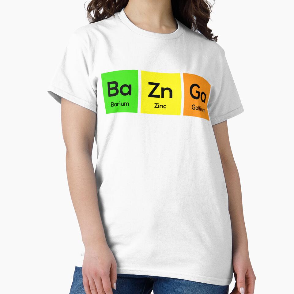 Baznga Chemistry Periodic Table Science by WarmlyGreetings