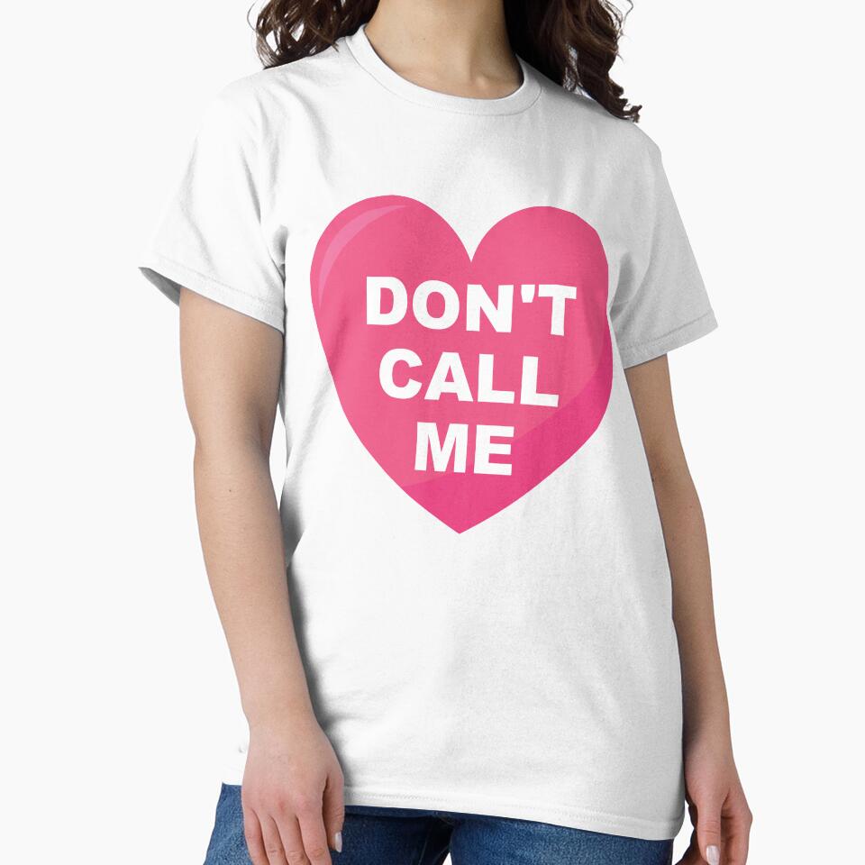 Funny Don't call me anti valentines day by Linery Brand