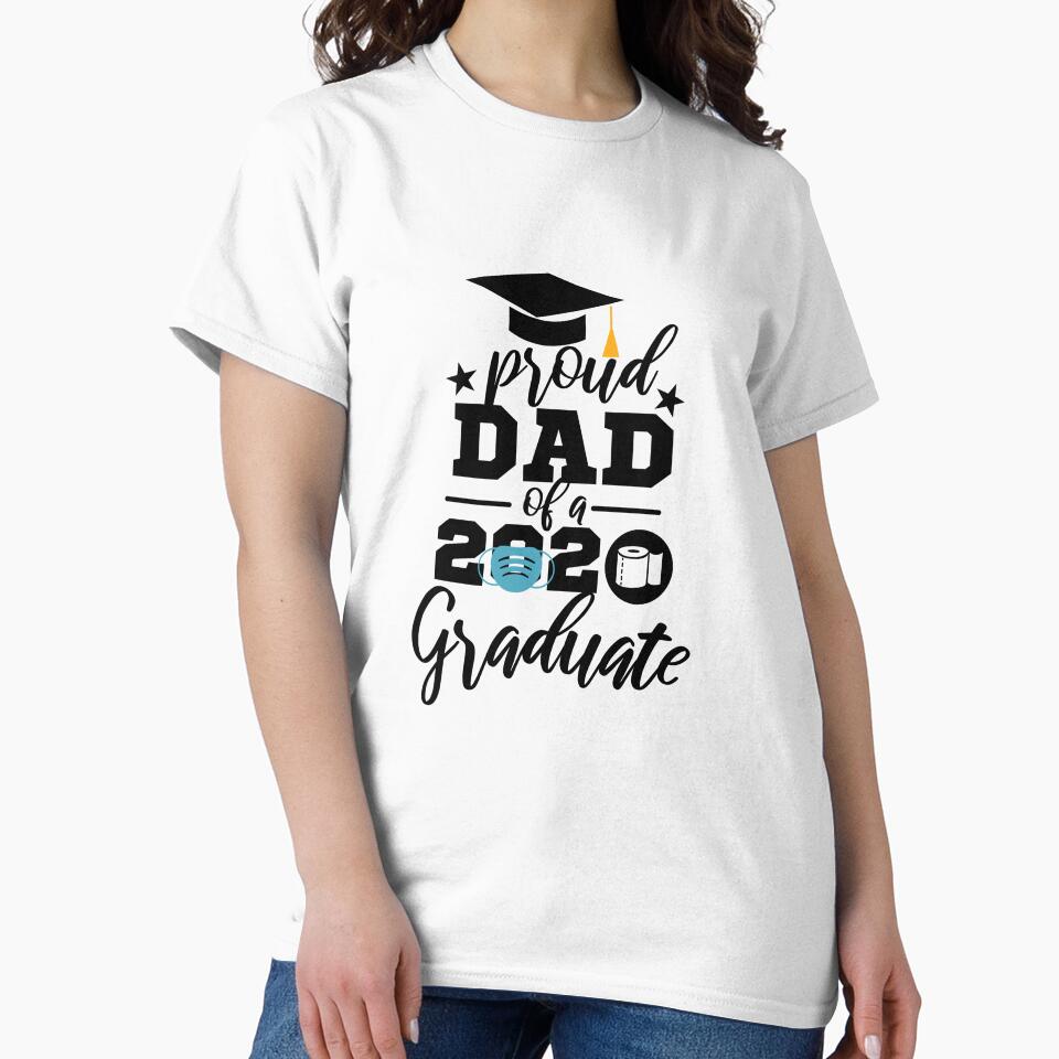 Proud Graduate Dad 2020 by Moonfrogfashion