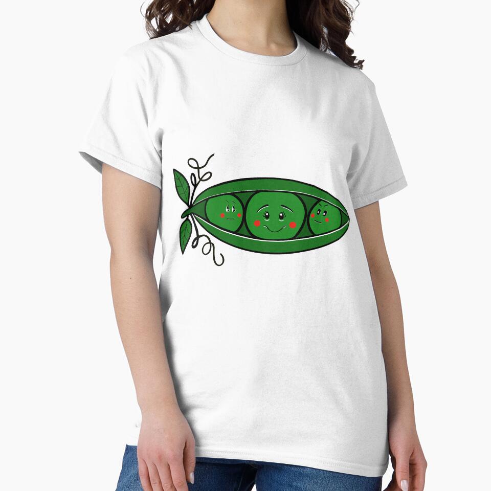 Pea In A Pod by Sartoris Art