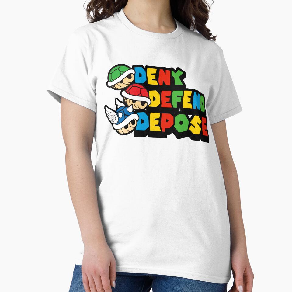 Deny Defend Depose Shells by SuperFunFactory