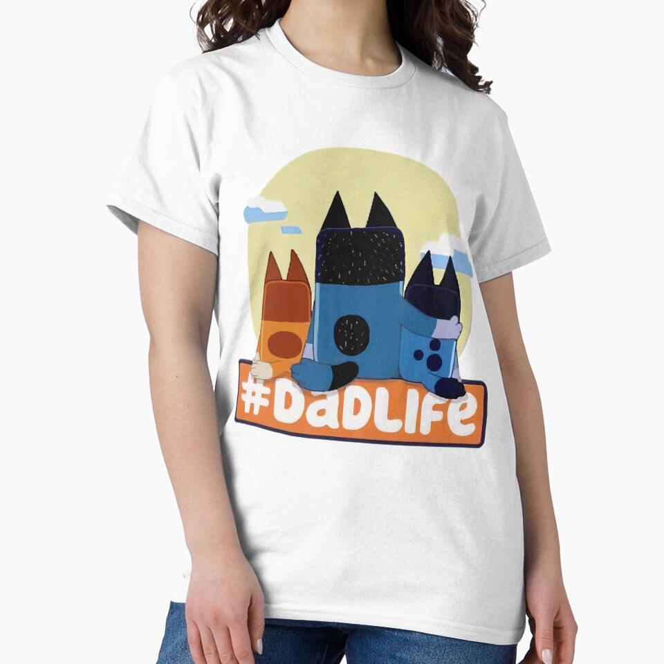 Blue Dad Life T-Shirt by AnnaMFinch