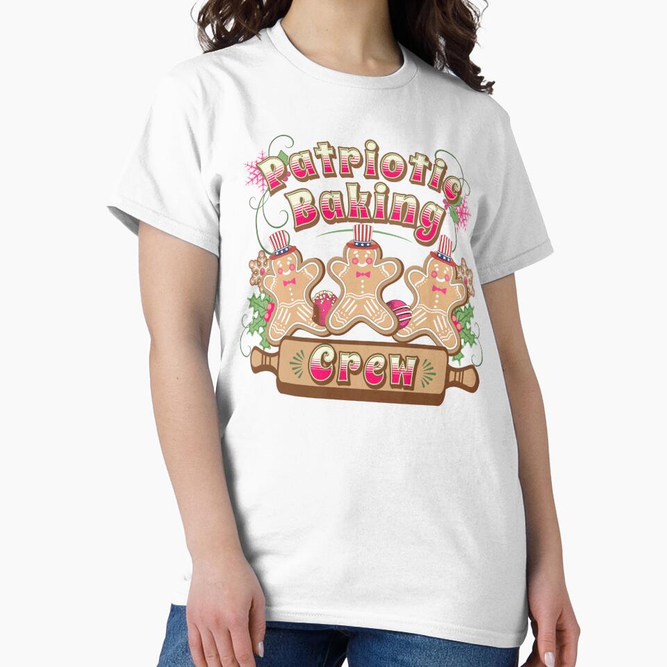 Patriotic Christmas Gingerbread Baking Crew by TheUSAFantasy