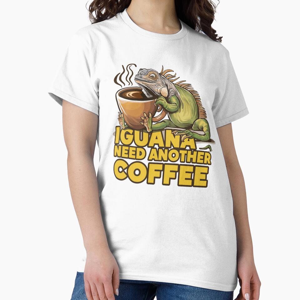 Iguana Need Another Coffee by IWANNAIGUANA