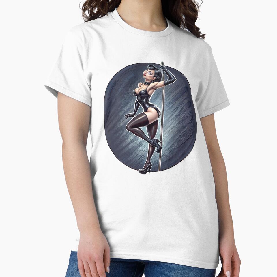 Pole dance girl design logo by Creative88Art