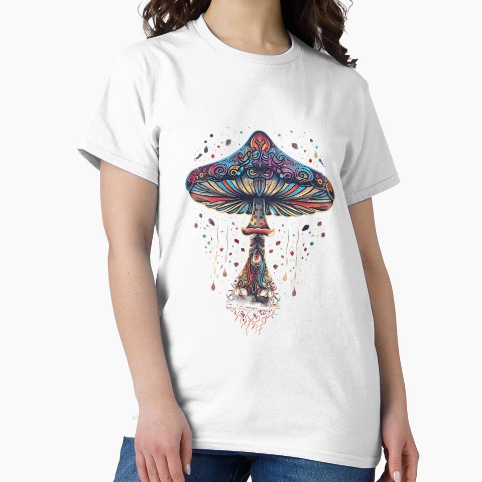 Stylized Magic Mushroom 21 by HarmonyTheKoala