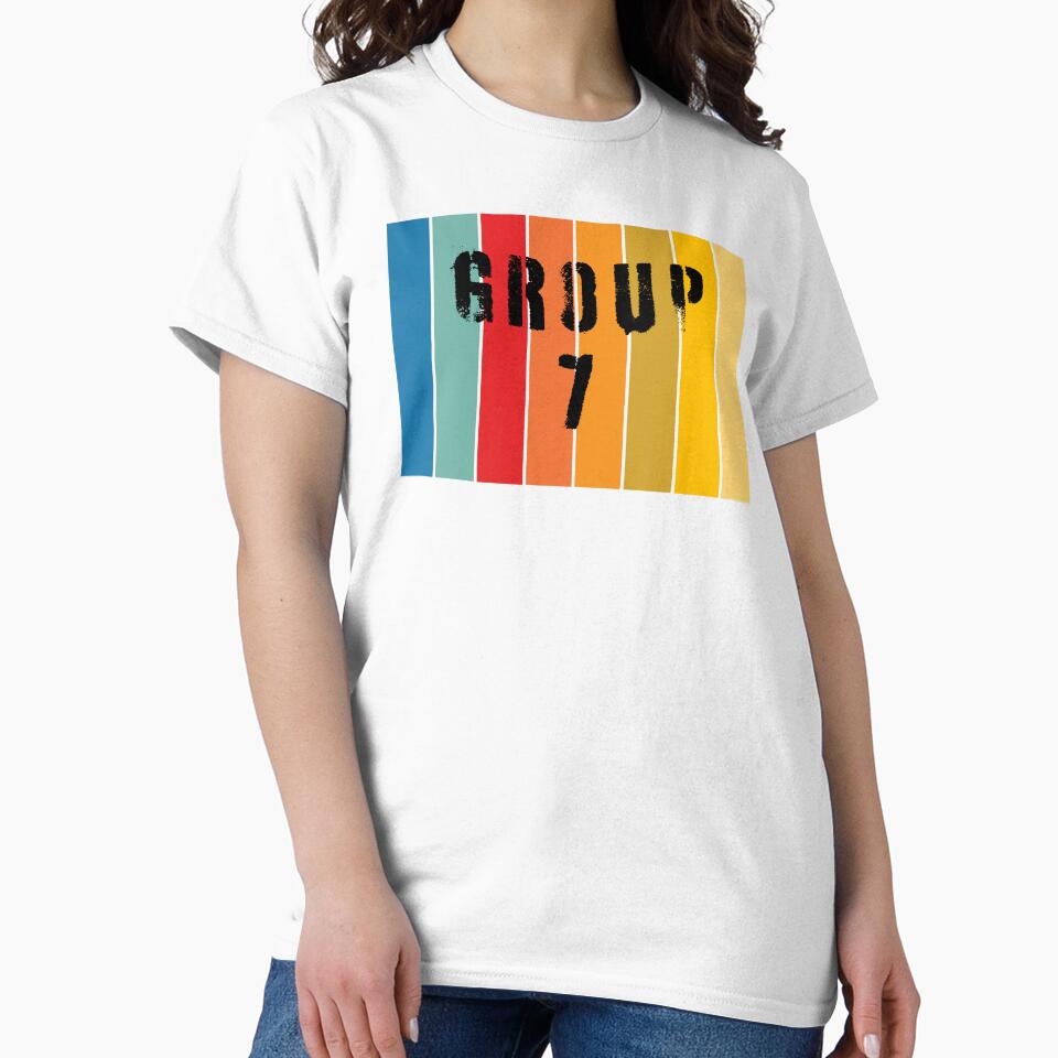 Funny Vintage Group 7 Design I am In Group 7 Humor by faridman