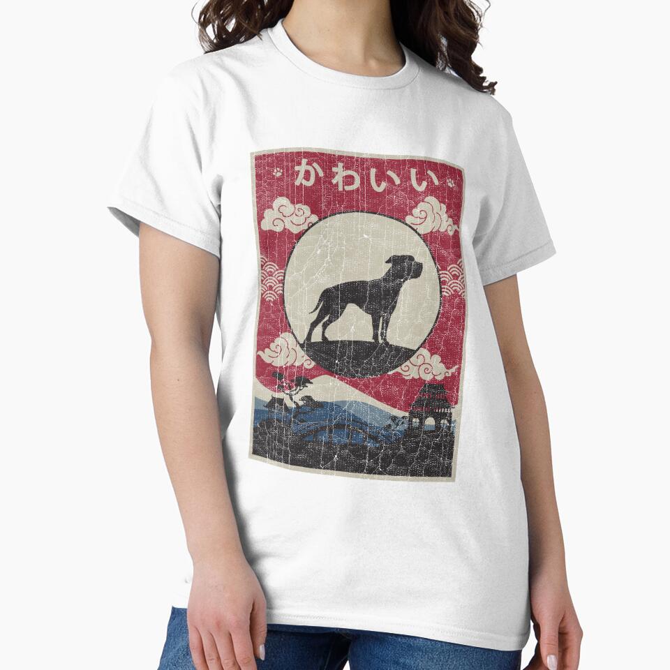 Japanese American Bulldog Kawaii by rafaeltto