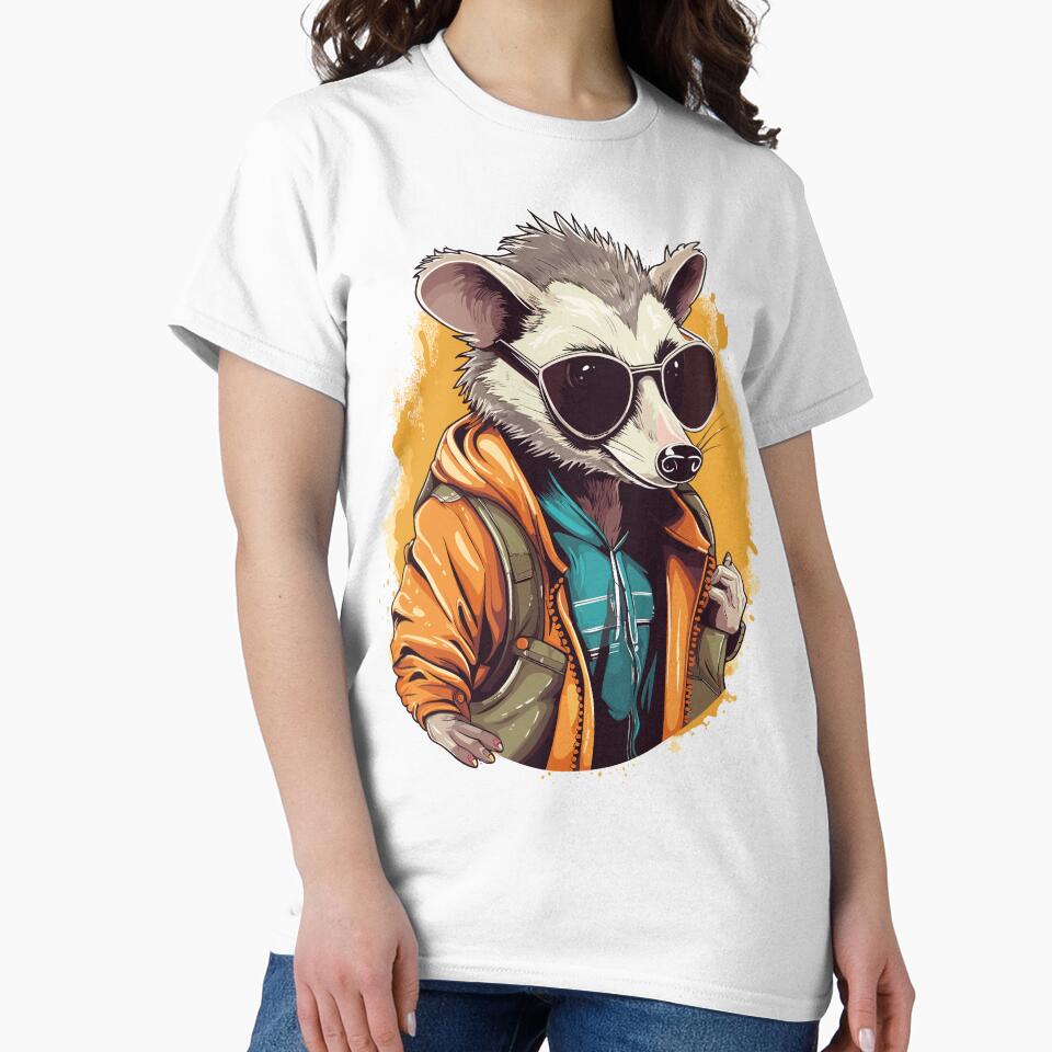 Street Style Opossum Girl | Opossum Lovers by DarcoDesigns