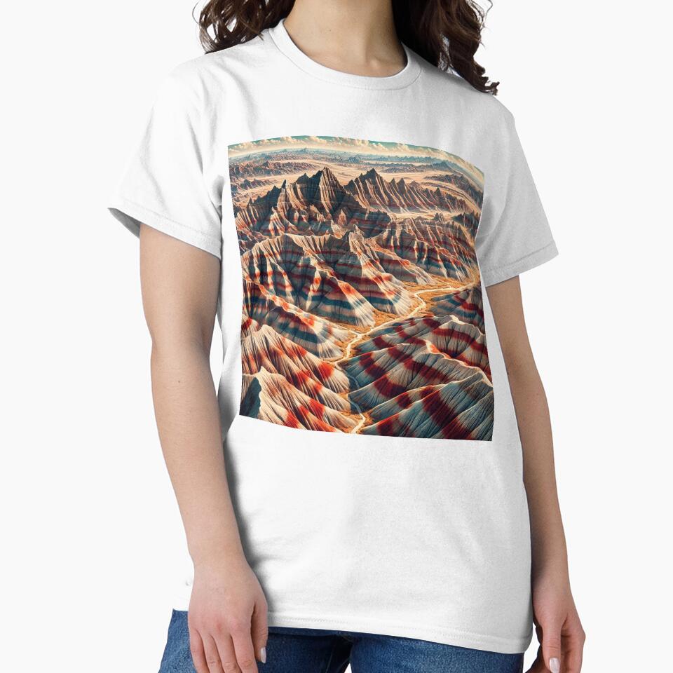 National Parks Series #18 – Badlands Endless Horizon by Meta2Physical