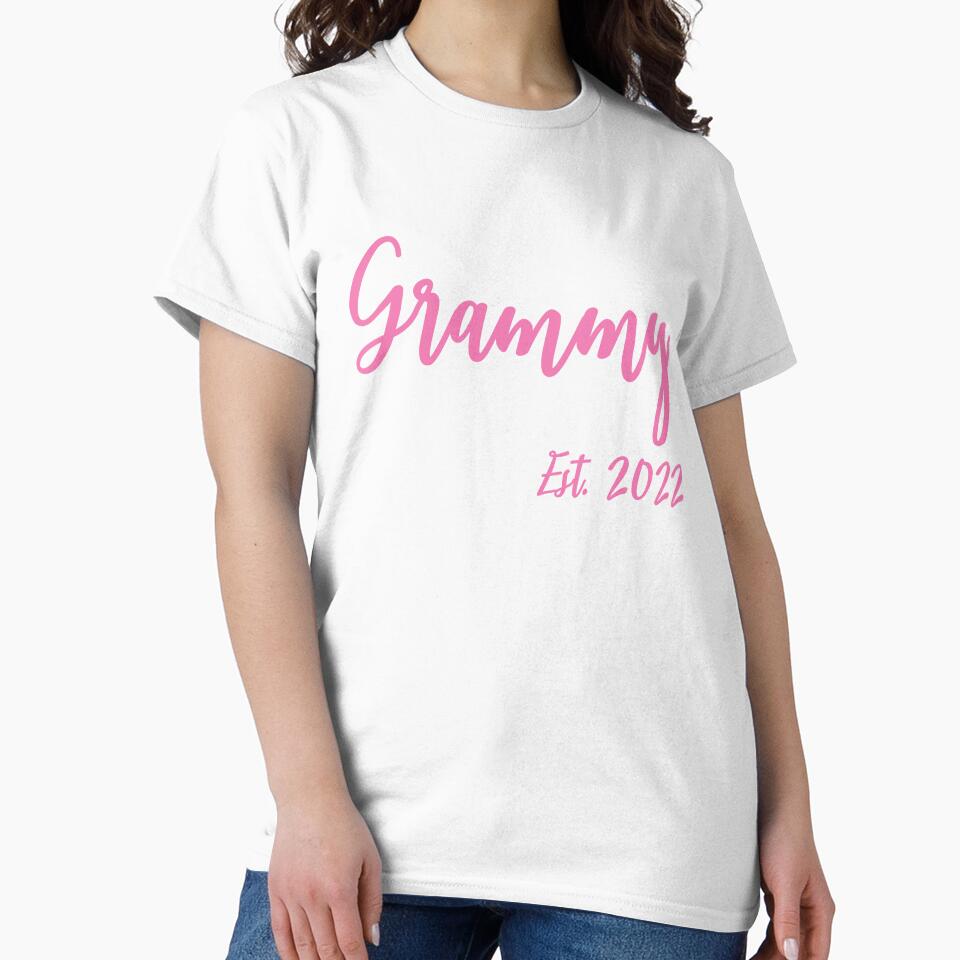 Copy of Grammy Est. 2022 New Grandma Announcement Mothers Day by MAXXEXCHANGE