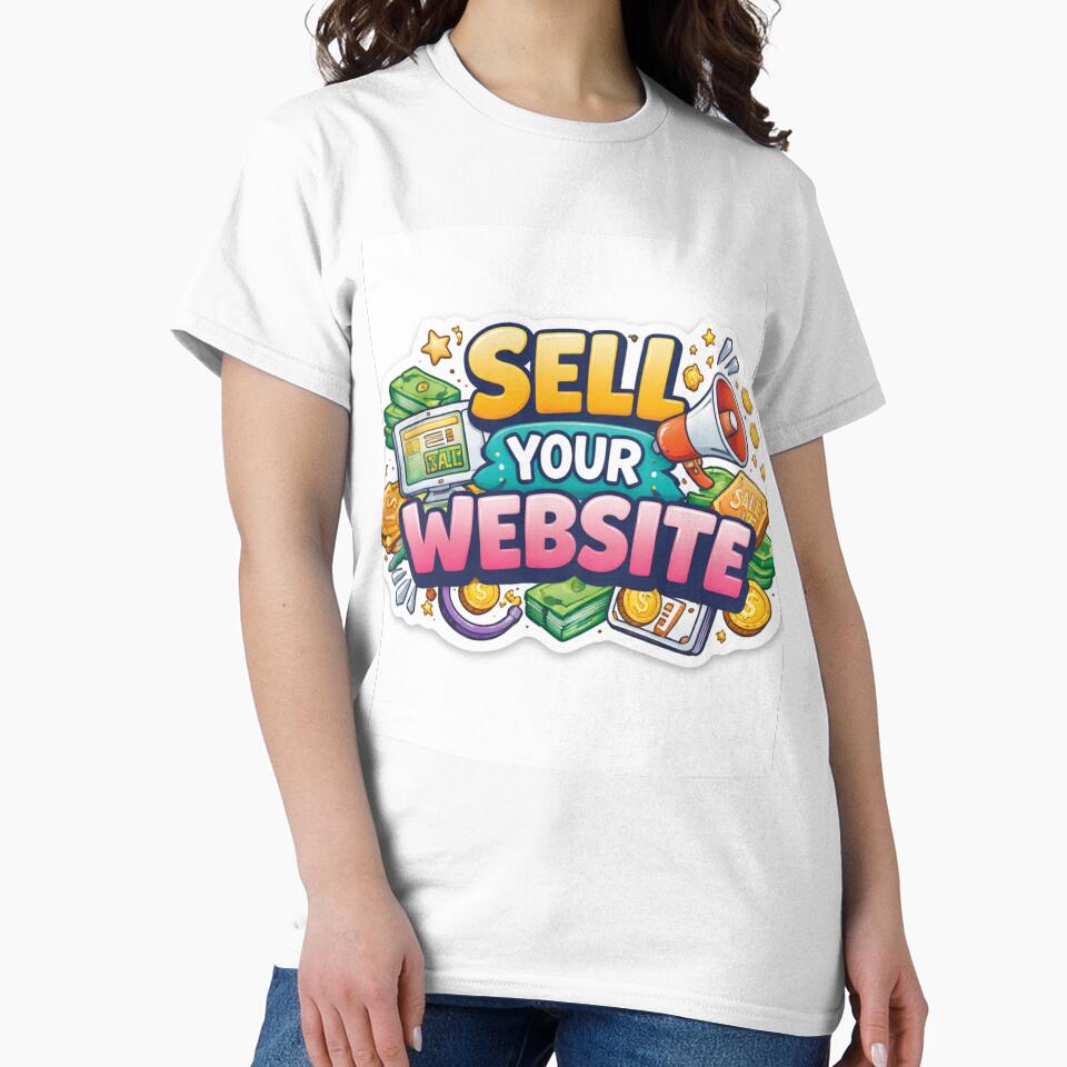 Sell Your Website Sticker Make Money Online by Sticker Hubs