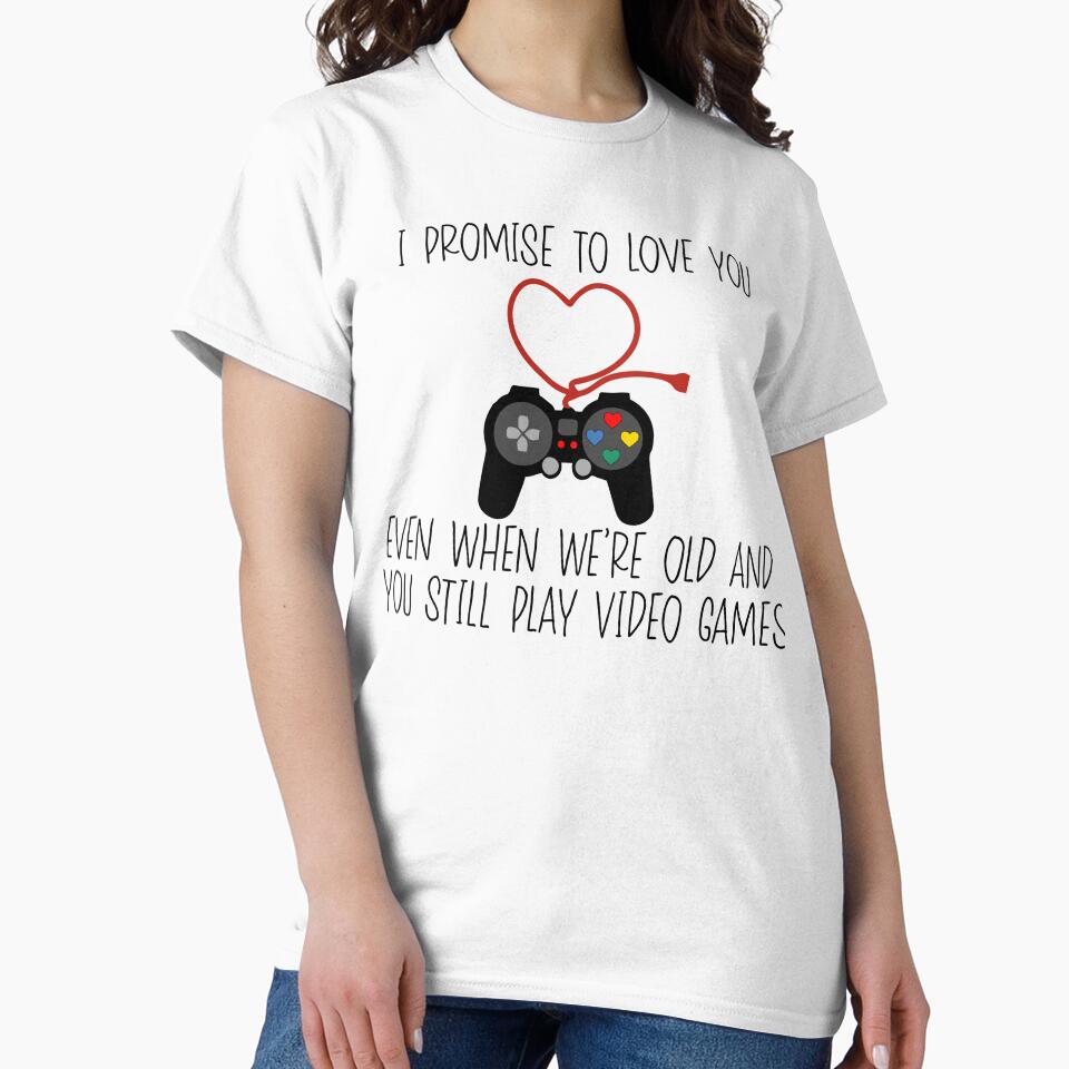 I Promise to Love You When We're Old and You Still Play Video Games by fantasyimprint
