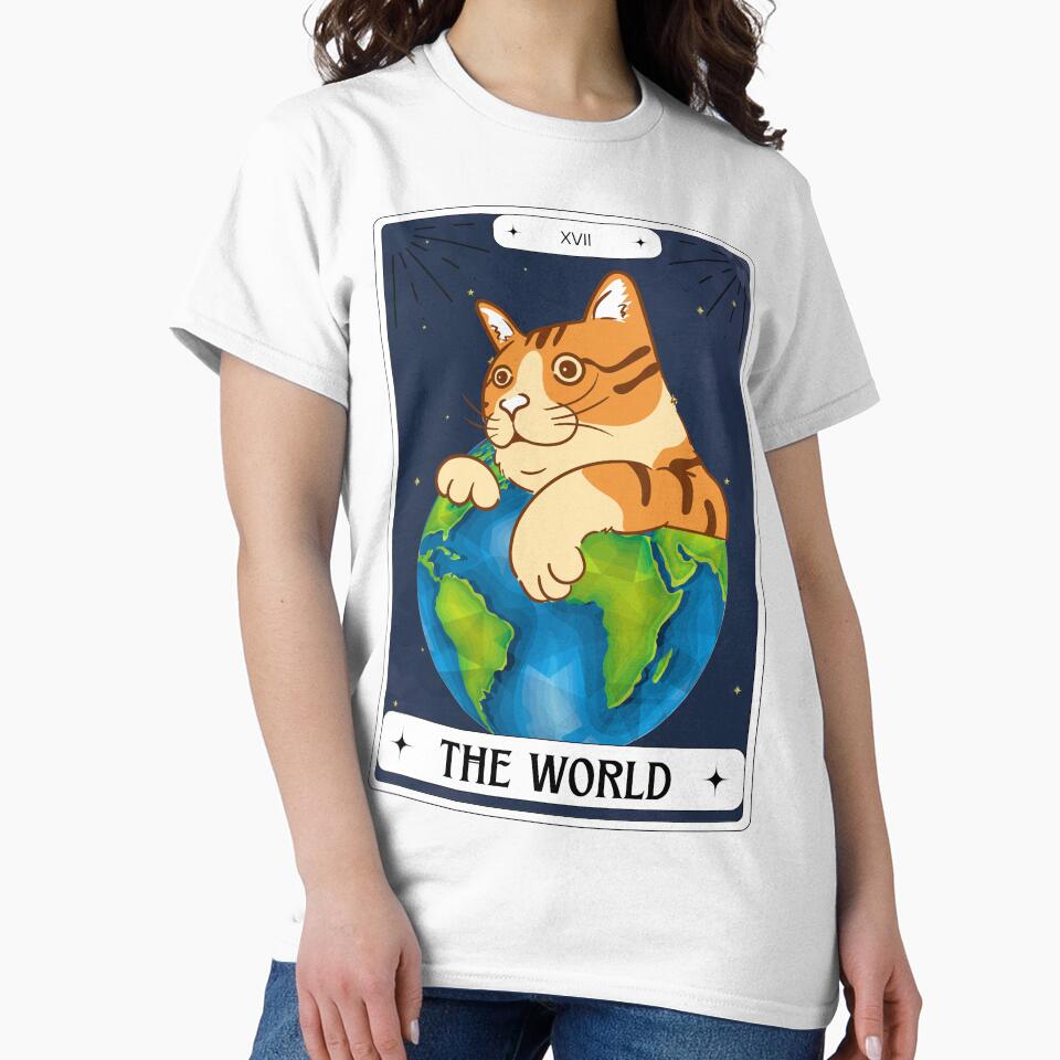 Tarot Card Tiger Cat The World by BettySpicer