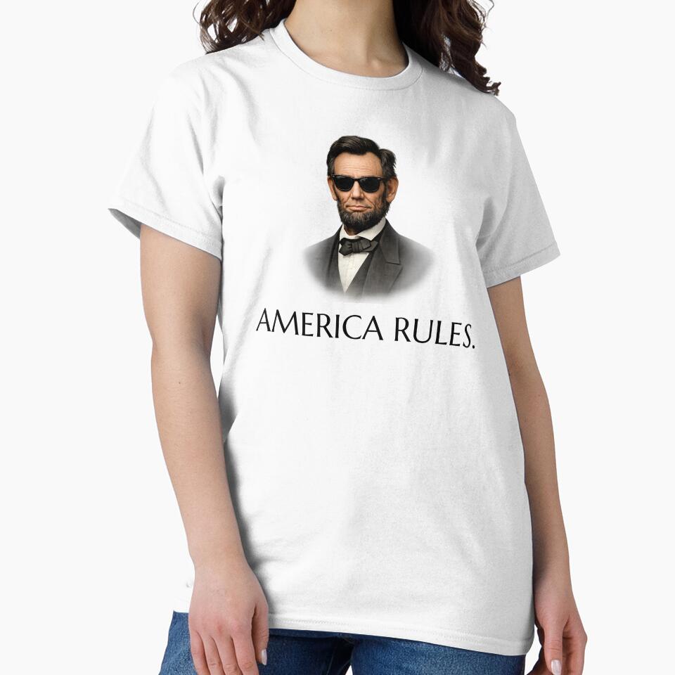 American Rules -- cool Abraham Lincoln in shades by The Sporty Nerd