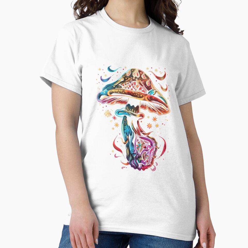 Stylized Magic Mushroom 1 by HarmonyTheKoala