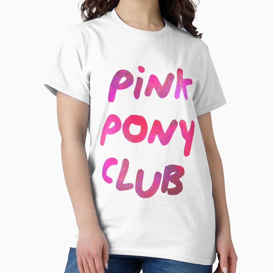 Chappell Roan - Pink Pony Club lyric art by SonorousMaple