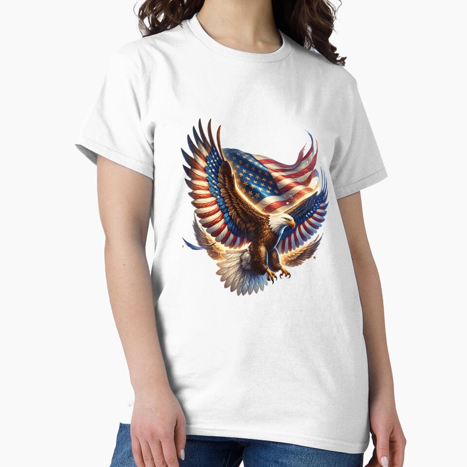 USA Flag Aesthetic – Patriotic Stars and Stripes Design by artedigital99