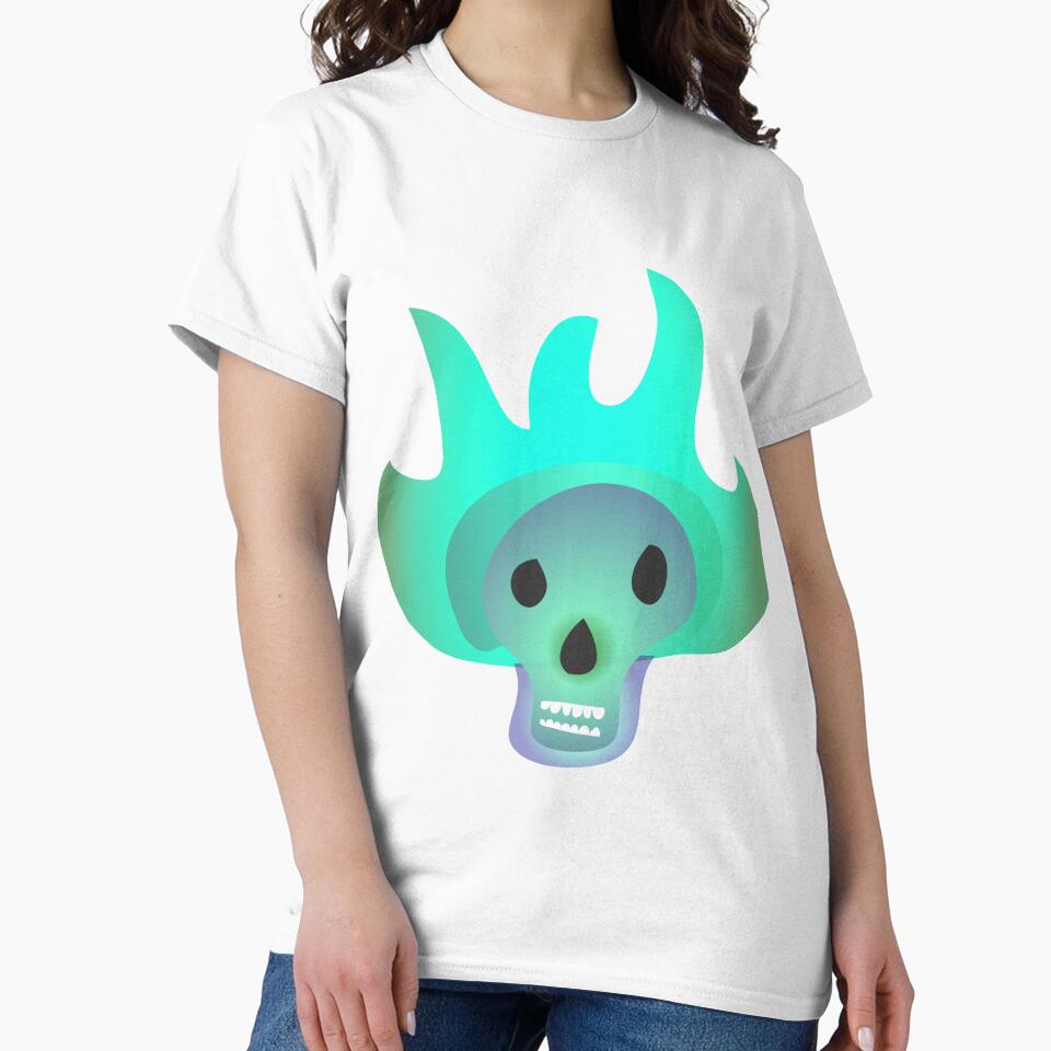 Gradient SKull on Black by mayankdozdesign
