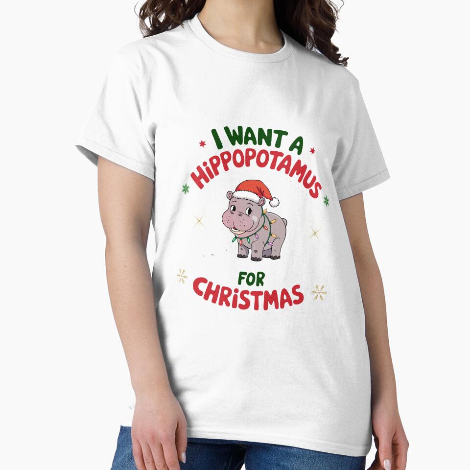 I WANT A HIPPOPOTAMUS FOR CHRISTMAS by WendyMaree
