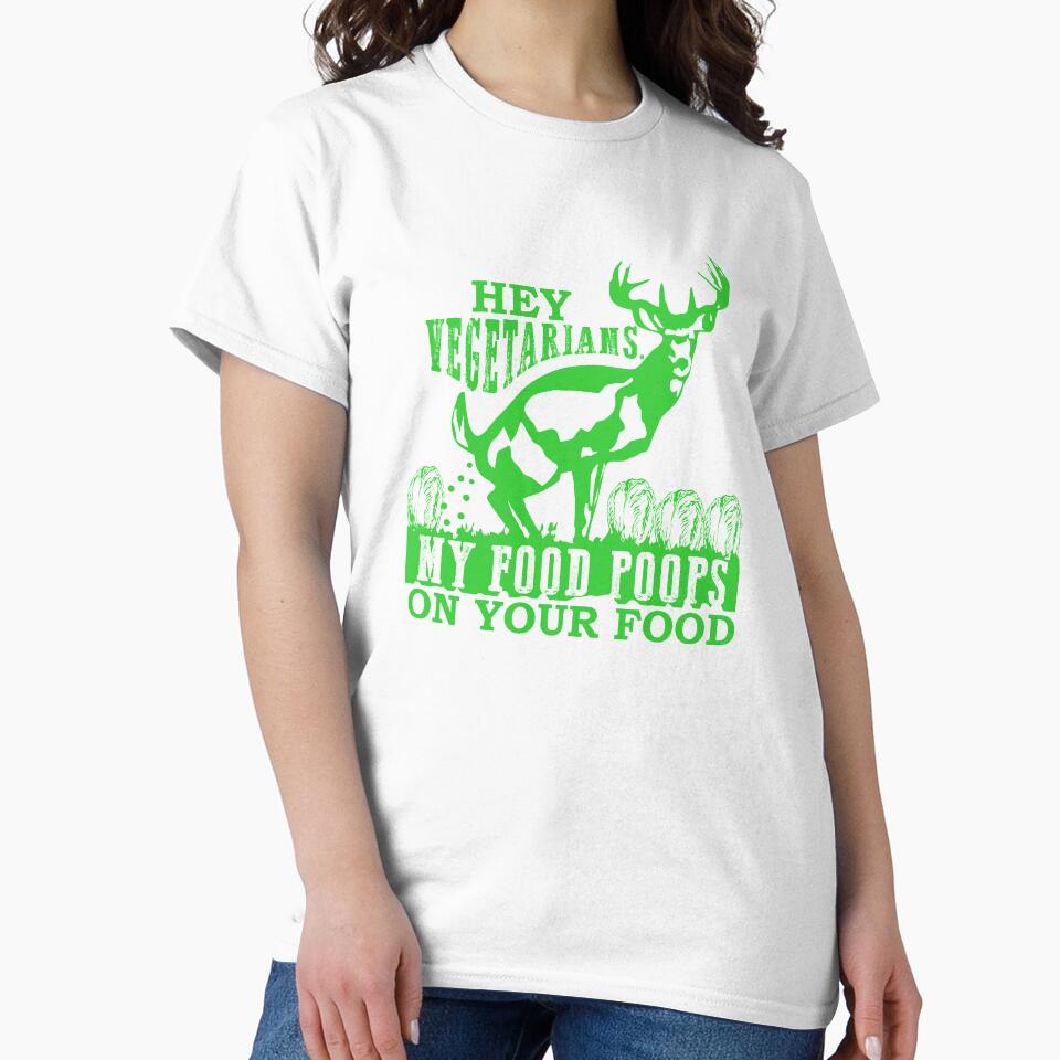 Hey Vegetarians,My Food Poops on Your Food combi by hadleydesigns