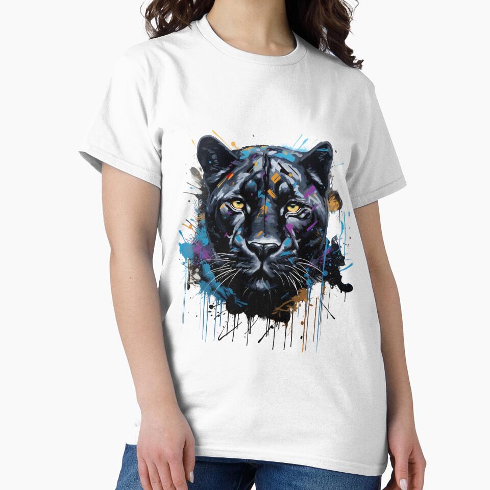 Graffiti Black Panther by OspreyElliott