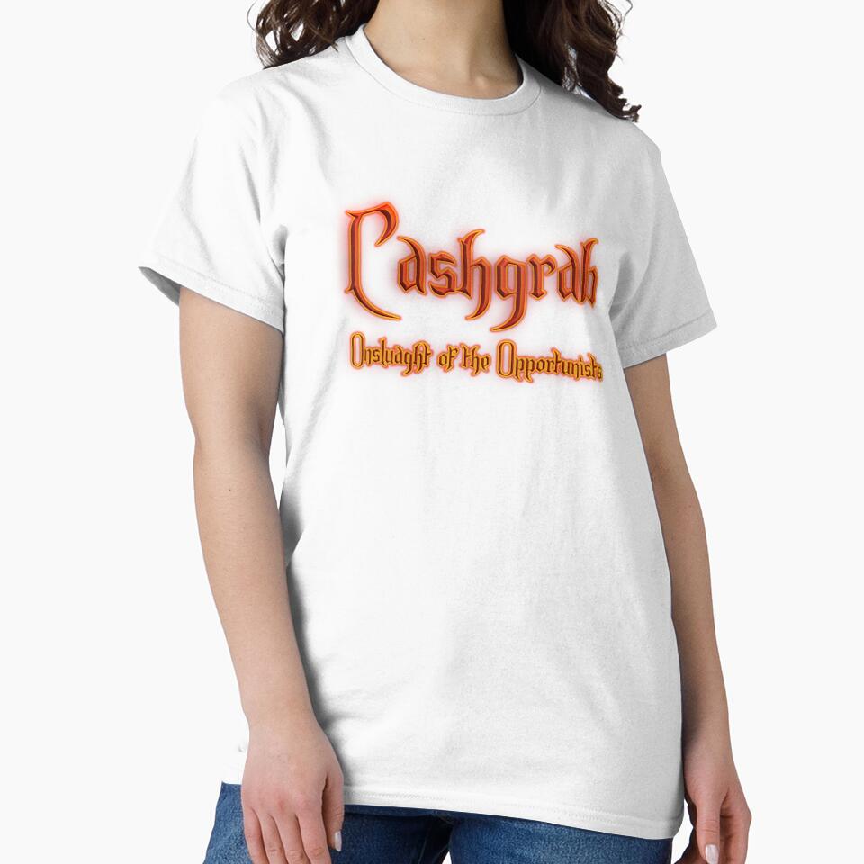 Cashgrab Onslaught of the Opportunists (Fiery Glowing Text) by Swabcraft