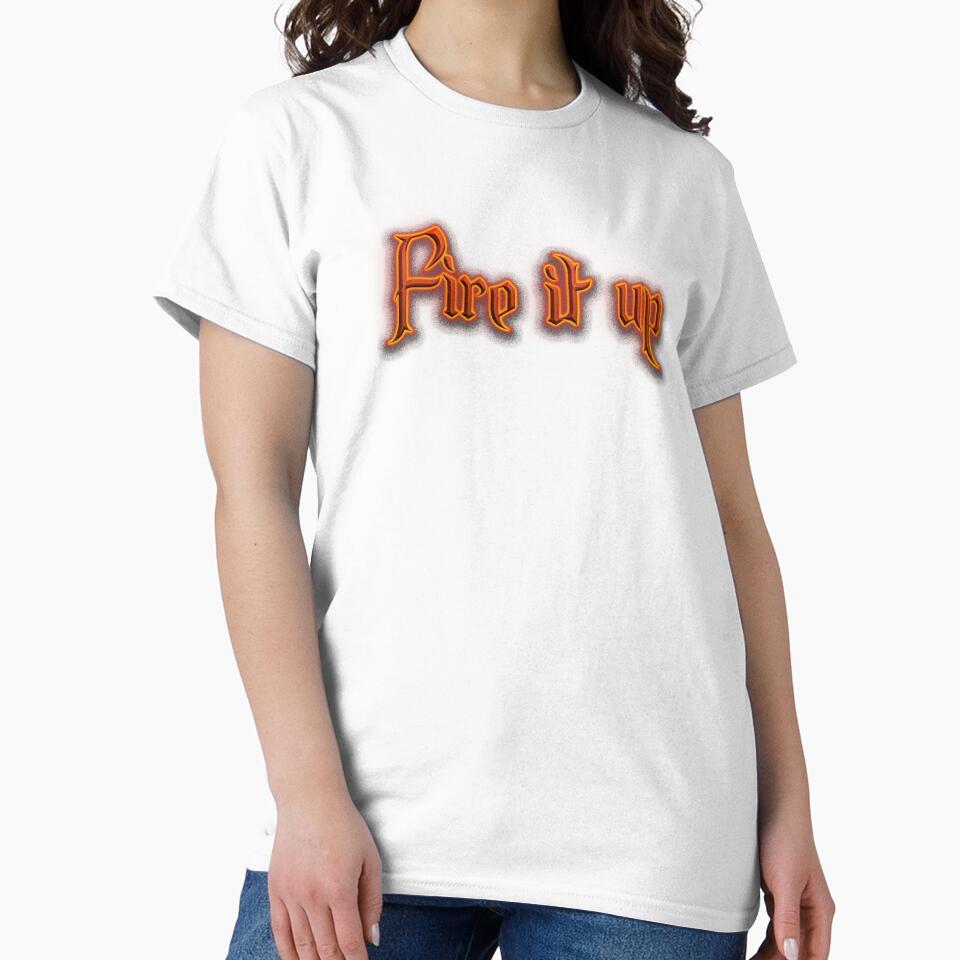 Fire it up (Fiery Glowing Text) by Swabcraft