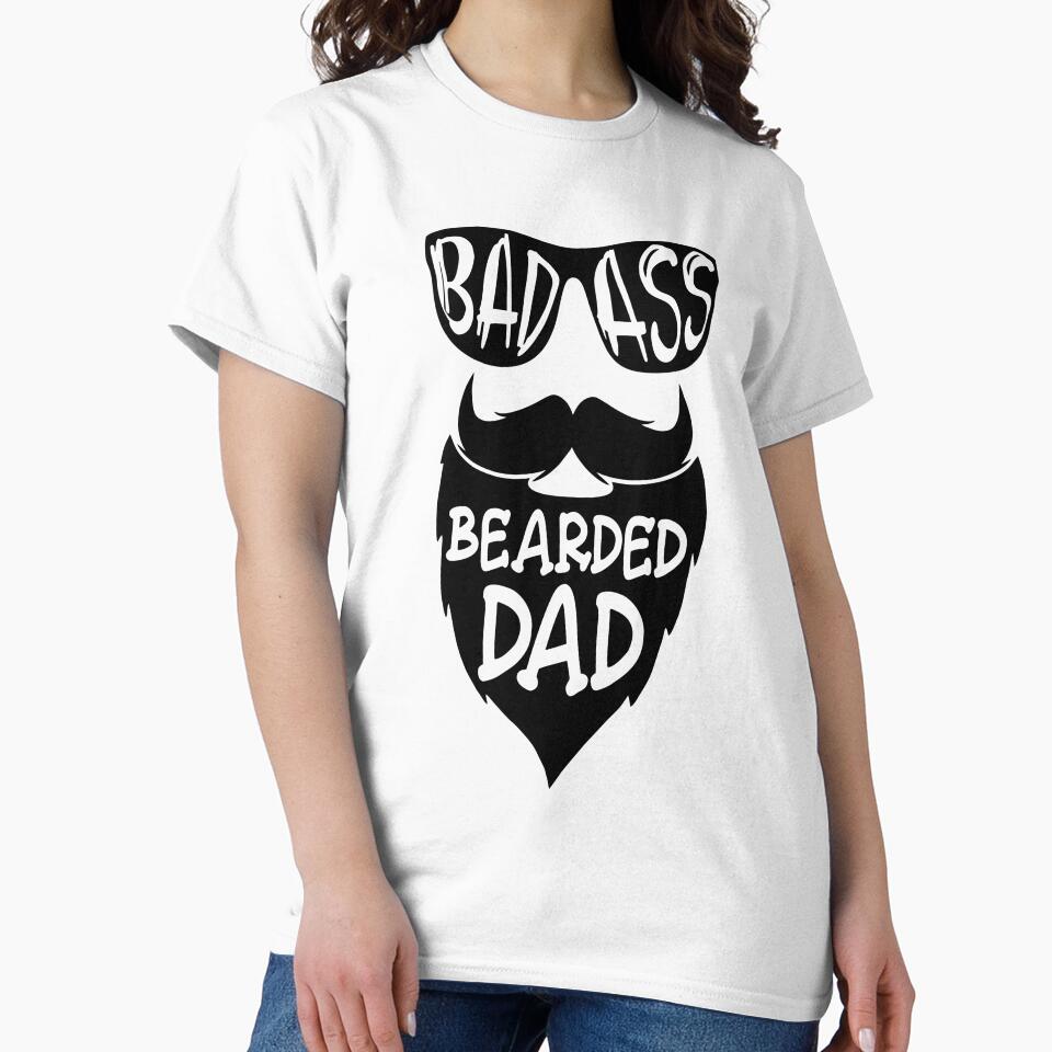 Badass Bearded Dad - Fathers Day by VikGen