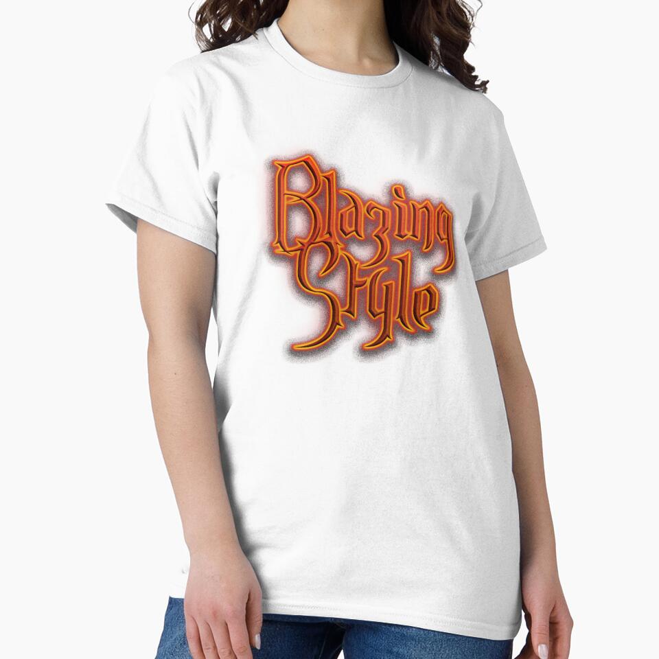 Blazing Style (Fiery Glowing Text) by Swabcraft