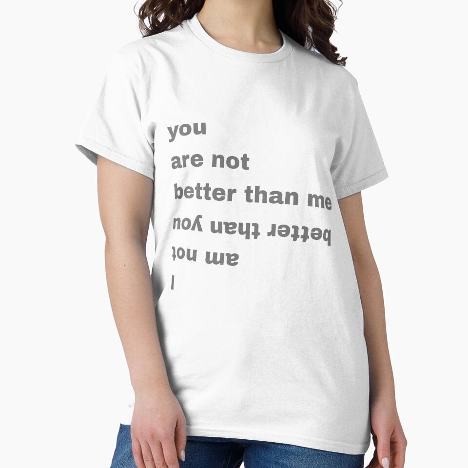 you are not better by LazingVenture