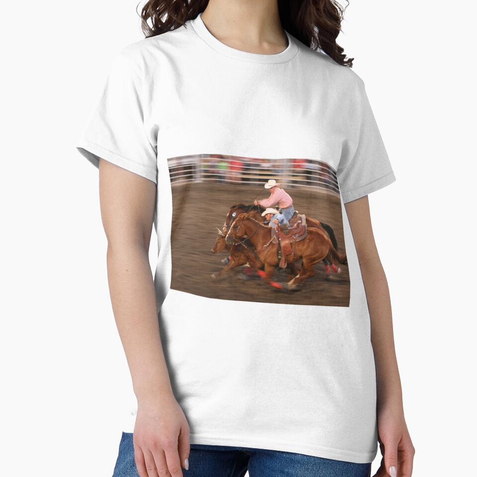 Steer Wrestling Speed Shot by Rodeo-Photos