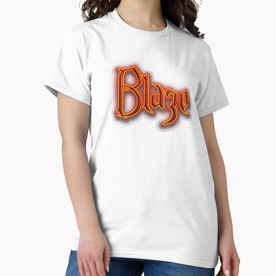Blaze (Fiery Glowing Text) by Swabcraft