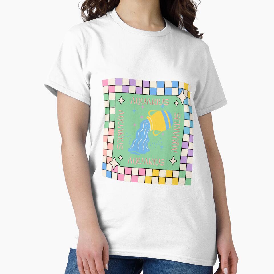 Tiled Feel Good Aquarius by BettySpicer