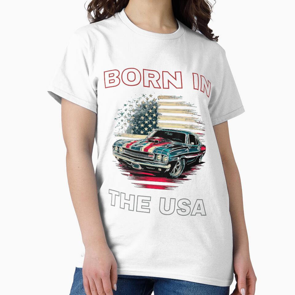 Born In The Usa - Muscle Car by Cr4ftyCreations