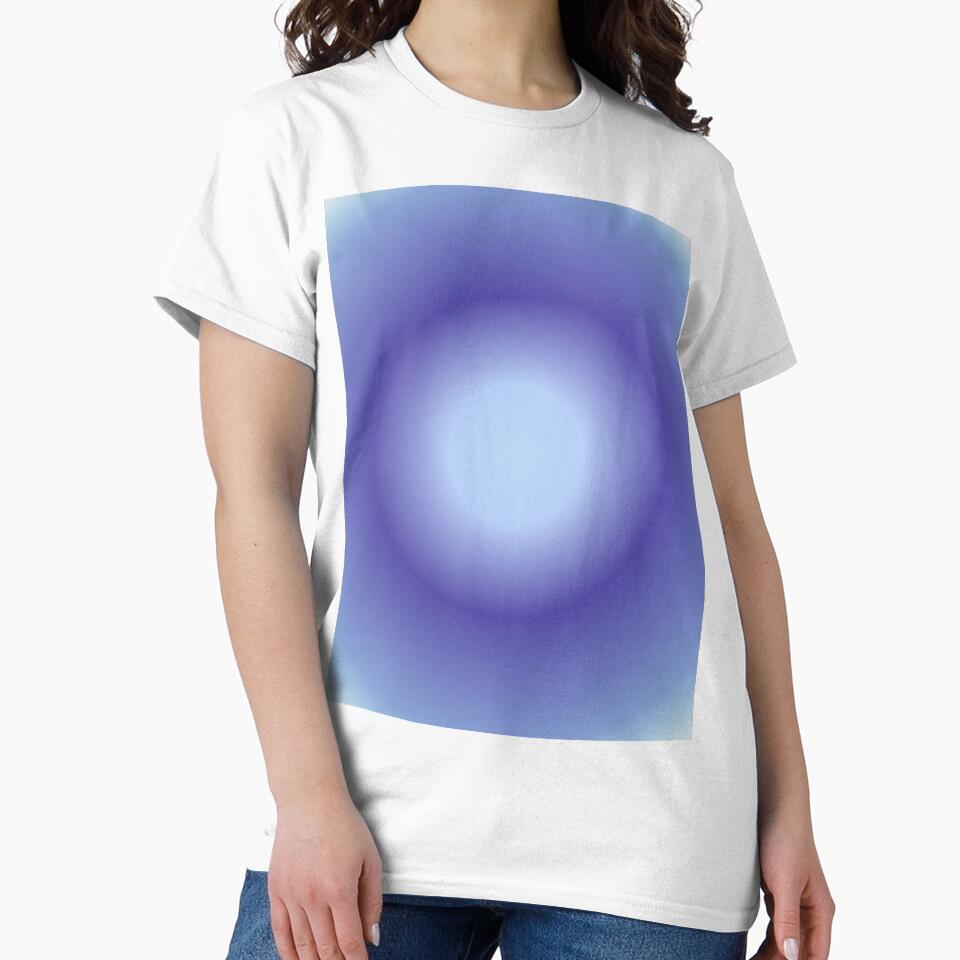 Cancer Aura, Cancer Gradient, Cancer Zodiac, Blue Aura Gradient by Magic Love Art Print