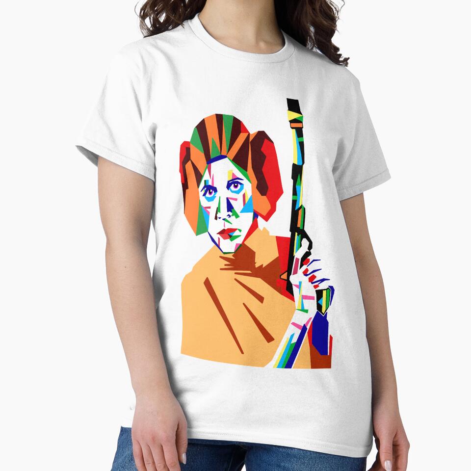 Princess Leia Vibrant Colors by trudolphi