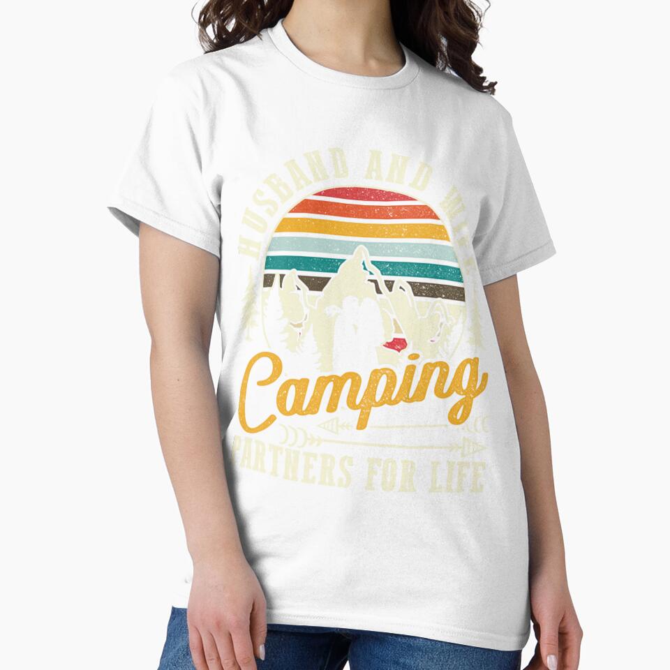 Husband And Wife Camping Partners For Life Sweet by katieschunk