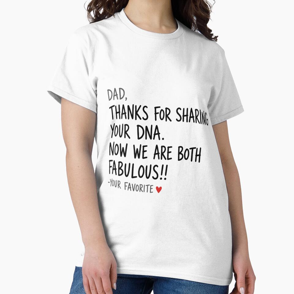 Personalized Dad Gift - Custom Fathers Day Shirt by premiertreats