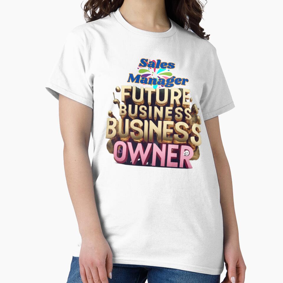 SALES MANAGER FUTURE BUSINESS OWNER, MOM, DAD, GIFT, PYJAMAS by carlos crane