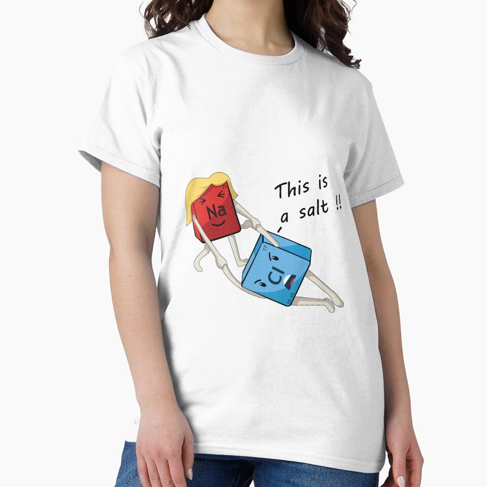 This Is A Salt Science Themed Design by SCI-Boutique